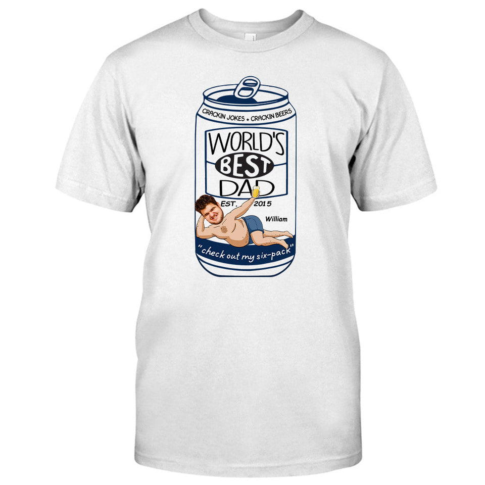 World's Best Dad - Personalized Father T-shirt and Hoodie