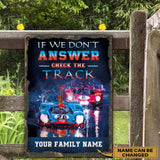 If We Don't Answer - Racing Personalized Rectangle Metal Sign