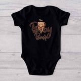 Papa Bear Baby Bear - Personalized Father T-shirt And Baby Onesie