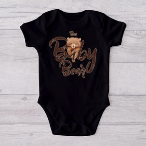 Papa Bear Baby Bear - Personalized Father T-shirt And Baby Onesie