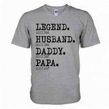 Legend Husband - Grandpa Personalized T-shirt And Hoodie 072021
