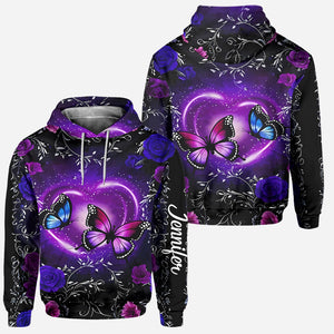 Love Butterflies - Personalized Butterfly Hoodie and Leggings