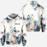 Love Butterflies - Personalized Butterfly Hoodie and Leggings