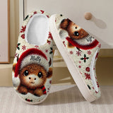Beautiful Baby Highland Cow - Personalized Slippers