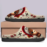 Beautiful Baby Highland Cow - Personalized Slippers
