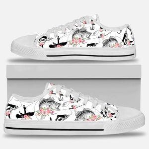 Love Fishing - Low Top Shoes 112021