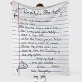 Daddy - Fishing Blanket 1121