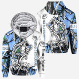 His Best Catch - Personalized Fishing All Over T-shirt and Hoodie