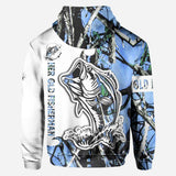 His Best Catch - Personalized Fishing All Over T-shirt and Hoodie