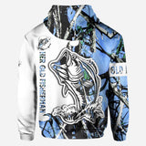 His Best Catch - Personalized Fishing All Over T-shirt and Hoodie