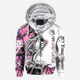 His Best Catch - Personalized Fishing All Over T-shirt and Hoodie