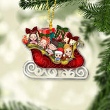 Our Grandkids - Personalized Grandma Transparent Ornament