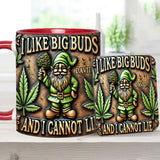 I Like Big Buds - Personalized Weed Accent Mug