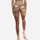 Love Highland Cows - Personalized Highland Cow Hoodie and Leggings