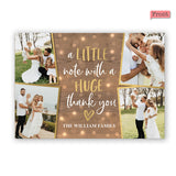 A Little Note - Personalized Greeting Card
