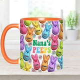My Peeps - Personalized Grandma Accent Mug