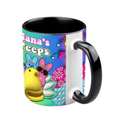 My Peeps - Personalized Grandma Accent Mug