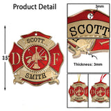 Life Saving - Personalized Firefighter Ornament
