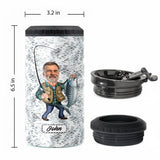 Master Baiter - Personalized Fishing Can Cooler