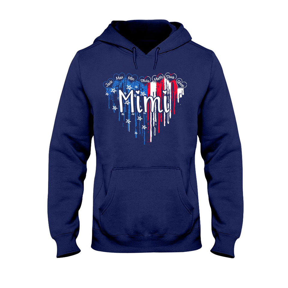 My Grandkids - Personalized Grandma T-shirt & Hoodie