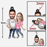 I'm Your No Return Or Refund - Personalized Couple Keychain