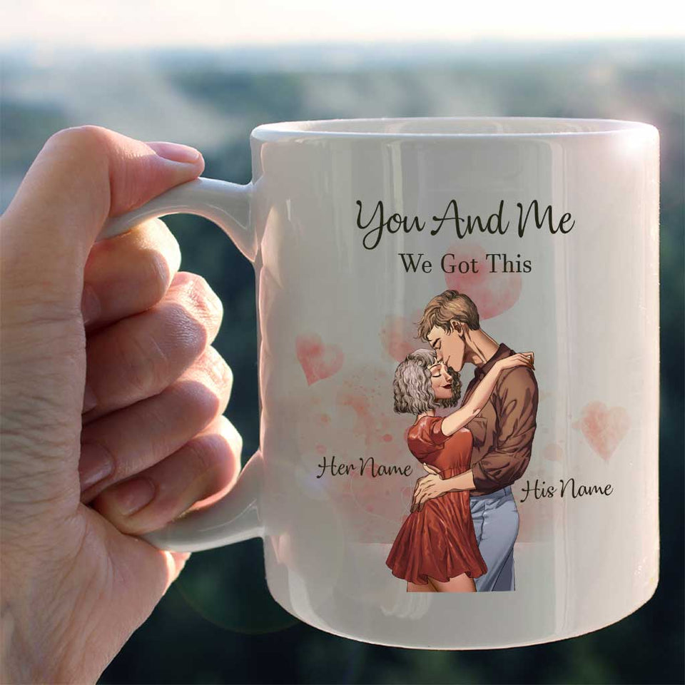 So I Can Kiss You Anytime I Want - Personalized Couple Mug
