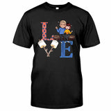 Love Camping Couple - Personalized T-shirt and Hoodie