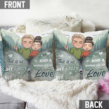 This Is Us Camping Couple - Personalized Camping Throw Pillow