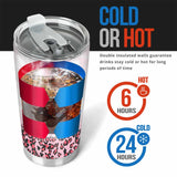 Husband And Wife Camping Couple - Personalized Camping Tumbler