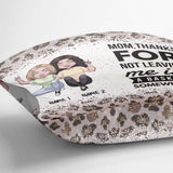 You Are The Mom - Personalized Mother's Day Throw Pillow