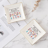 We Love You Floral Mom - Personalized Mother's Day Mother Jewelry Dish