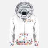 Forever Linked Together Floral Mom - Personalized Mother's Day Mother All Over T-shirt and Hoodie