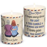 You Are My Sunshine - Personalized Mother's Day Mother Candle With Wooden Lid