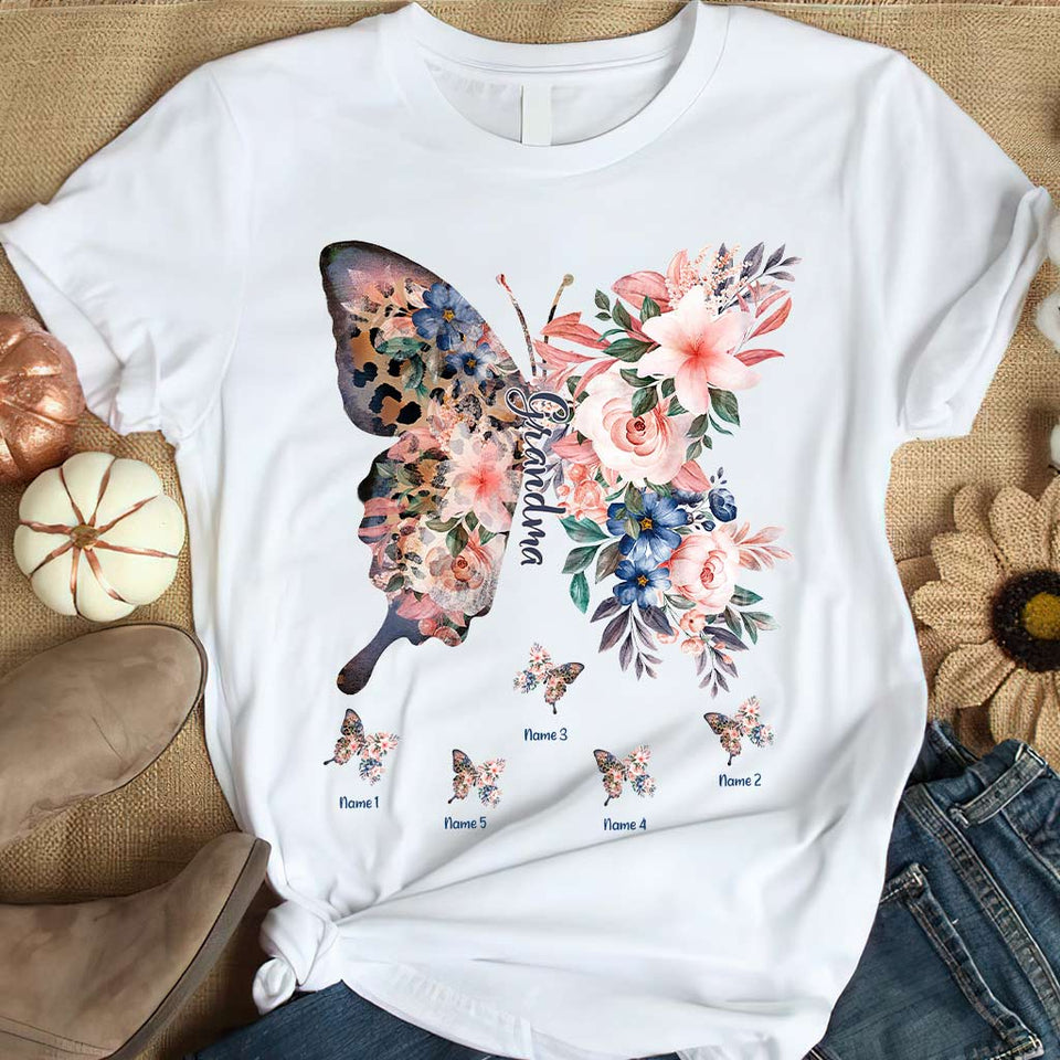 Grandma - Gift for grandma, mom - Personalized T-shirt And Hoodie