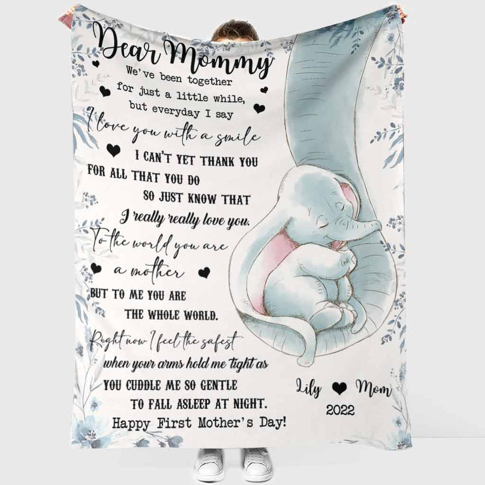 I Really, Really Love You - Personalized Mother's Day Mother Blanket