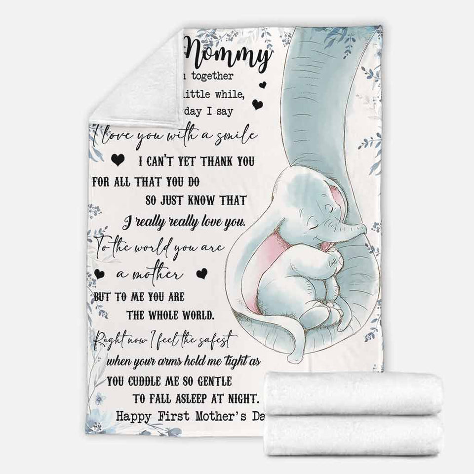 I Really, Really Love You - Personalized Mother's Day Mother Blanket
