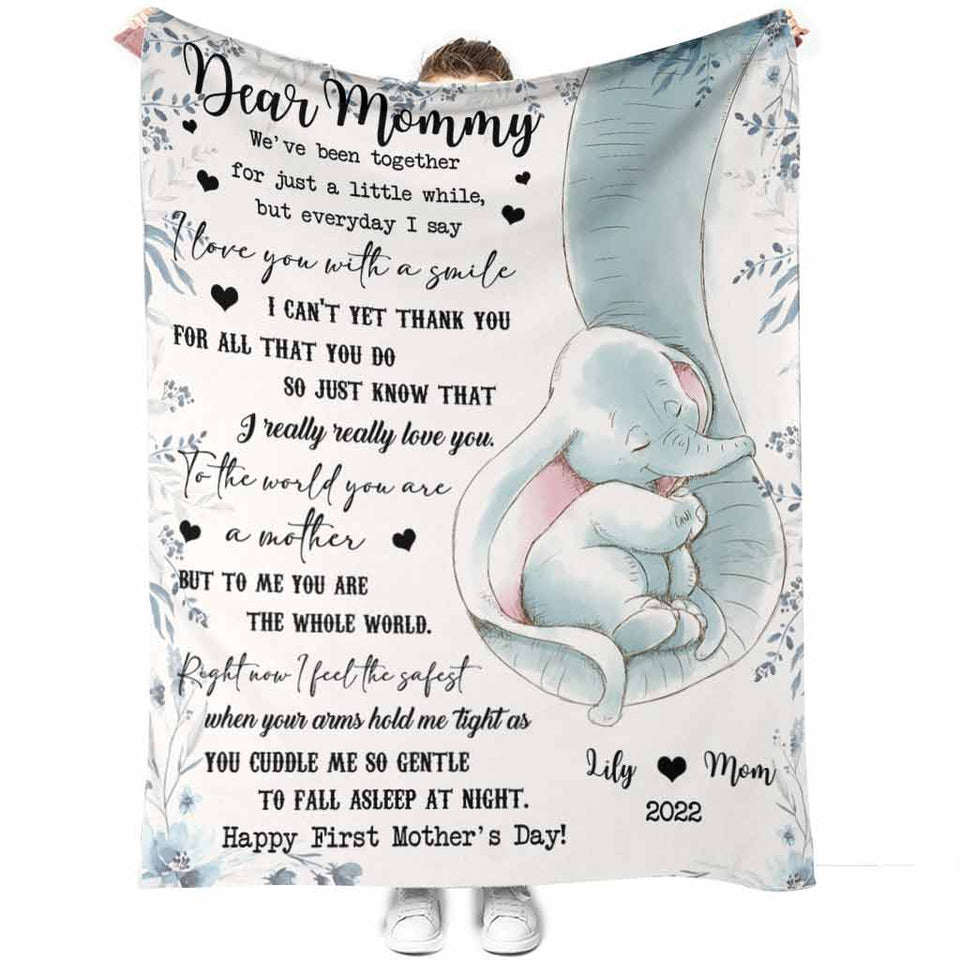I Really, Really Love You - Personalized Mother's Day Mother Blanket