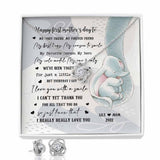 I Really, Really Love You - Personalized Mother's day Love Knot Necklace