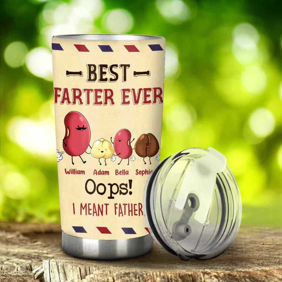 Dad Your Farts Stink But Still Love you - Personalized Father Tumbler