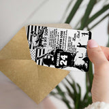 I Want You To Believe Deep In Your Heart - Personalized Baseball Wallet Insert Card