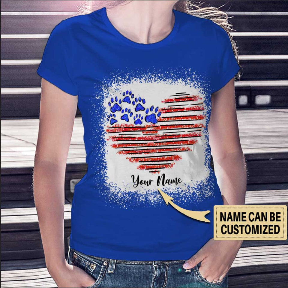 Stars and Stripes - Dog Personalized T-shirt and Hoodie