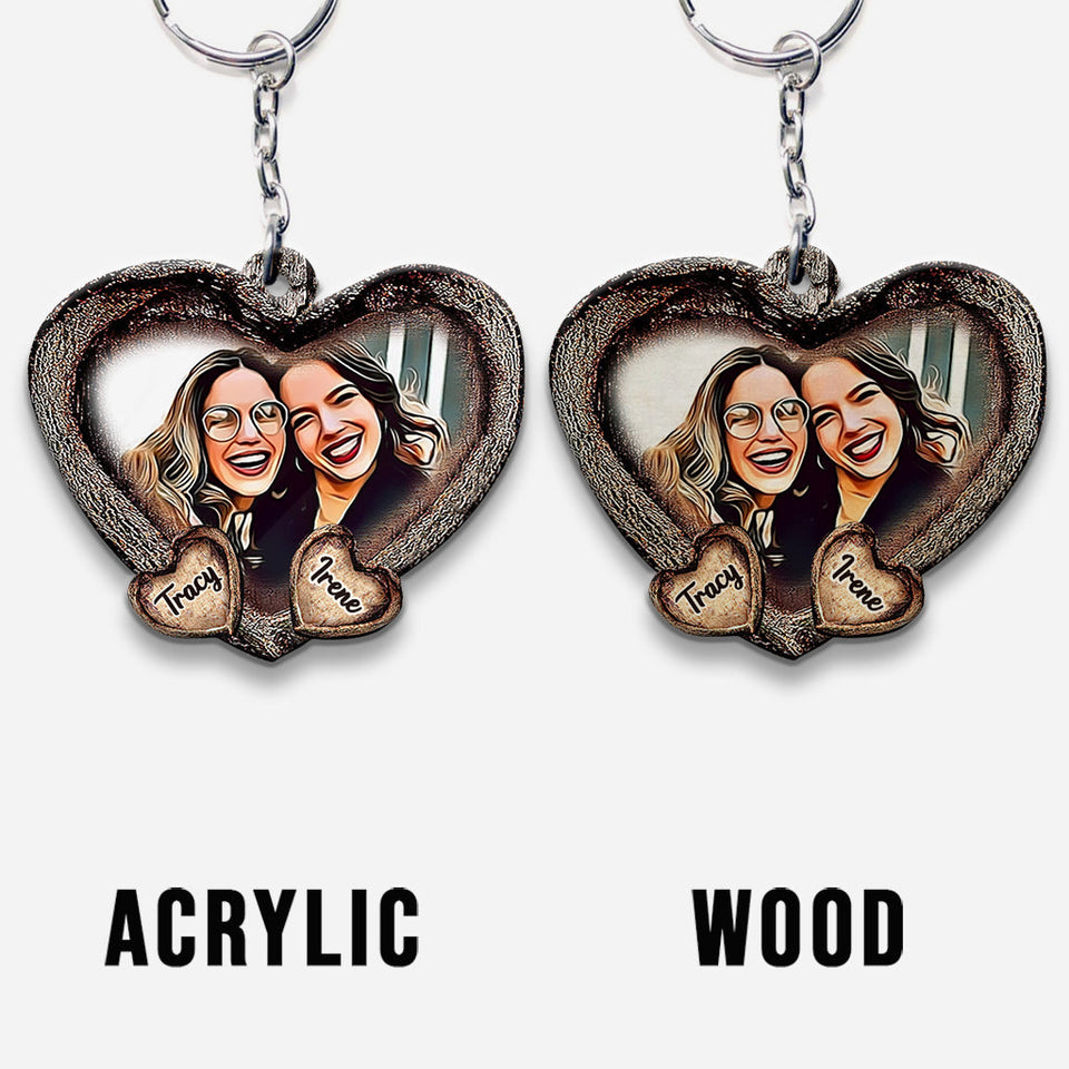 You Are the She to My Nanigans - Personalized Bestie Keychain