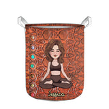 Namaste - Personalized Yoga Storage Basket