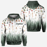 Love Camping - Personalized Camping All Over Shirt