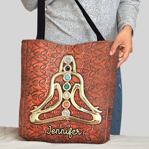 Namaste - Personalized Yoga Tote Bag