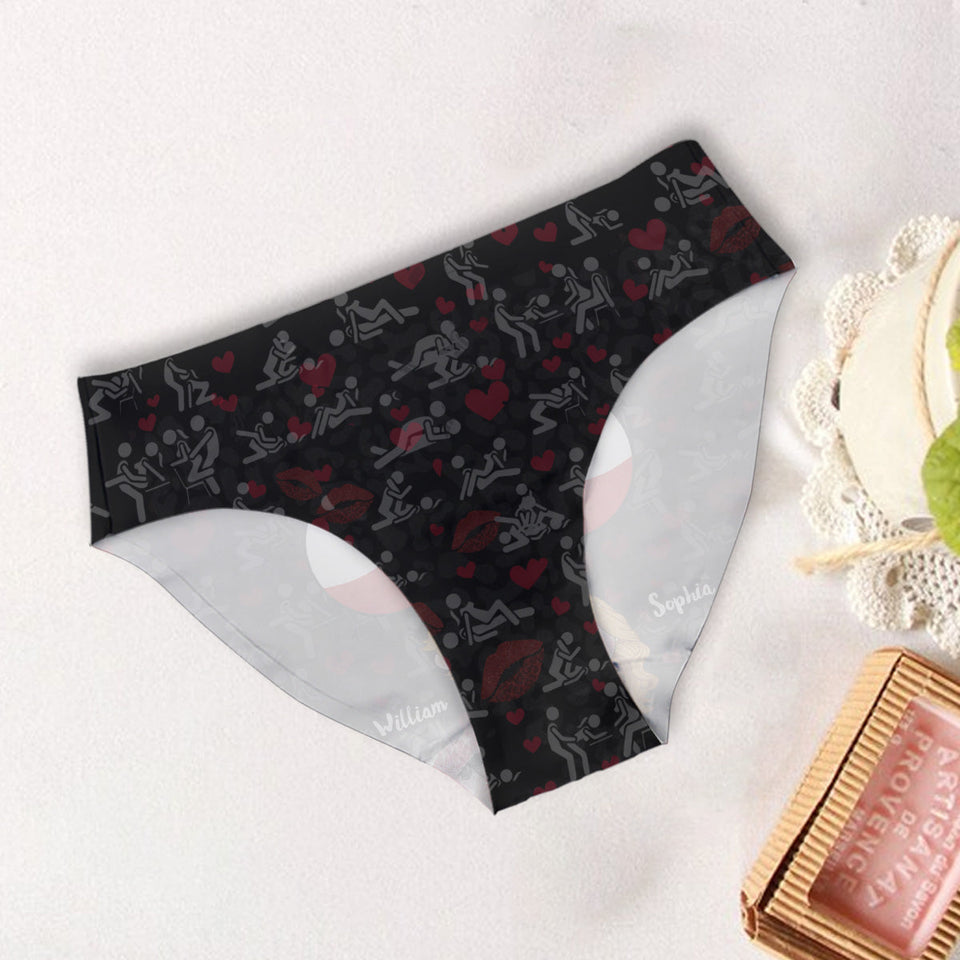 Master Baiter Dirty Hooker - Personalized Fishing Women Briefs & Men Boxer Briefs