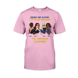 Best Friends Are The Sisters We Choose For Ourselves - Bestie gift for sister - Personalized T-shirt And Hoodie
