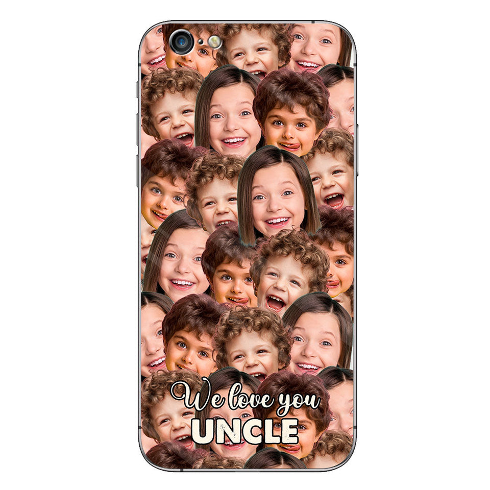 Love You Dad - Gift for dad, grandma, grandpa, mom, uncle, aunt, brother, sister, son, daughter, granddaughter, grandson, husband, wife, boyfriend, girlfriend - Personalized Phone Case