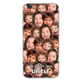 Love You Dad - Gift for dad, grandma, grandpa, mom, uncle, aunt, brother, sister, son, daughter, granddaughter, grandson, husband, wife, boyfriend, girlfriend - Personalized Phone Case