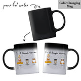 I'm A Simple Woman - Yoga gift for dog lover, cat lover, cat lover - Personalized Mug